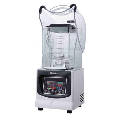 1800W commerciële elektrische Fruit Stainless Steel Smoothie Maker Mixer met privévorm