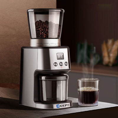 Elektrische koffiebonenfreesmachine met freesnelheid van 350-400 tpm en kegelvormige boorfreesmachines