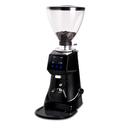 64 mm Flat Burr Electric Commercial Turkish Coffee Grinder Aluminium legeringsmateriaal