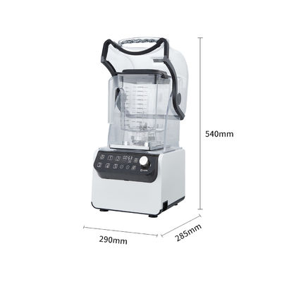 Low Noise 2L commerciële blender met 9840 constante snelheid sterke pure koper motor