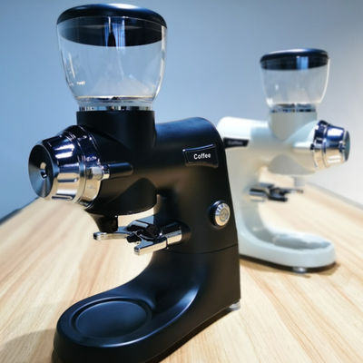 75 mm Burr grinders Titanium geplatte elektrische koffiebonen grinder voor cappuccino latte