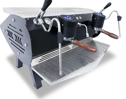 Commerciële koffiemachine semi-automatische dubbele groep koffiemachine