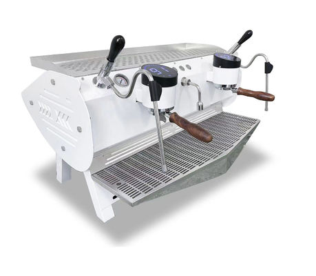 Commerciële koffiemachine semi-automatische dubbele groep koffiemachine
