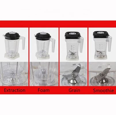 8 Snelheidsinstellingen 2L Commerciële blender Smoothie Cup Mixing Cup Smoothie Bowl Grain Cup Fruit Juicer Container
