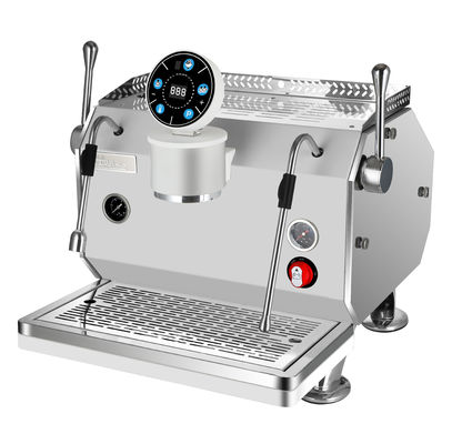 Commerciële Espresso-kaffeemachine voor één groep met aanraakbesturing 220V-spanning