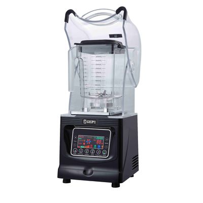 1800W commerciële elektrische Fruit Stainless Steel Smoothie Maker Mixer met privévorm