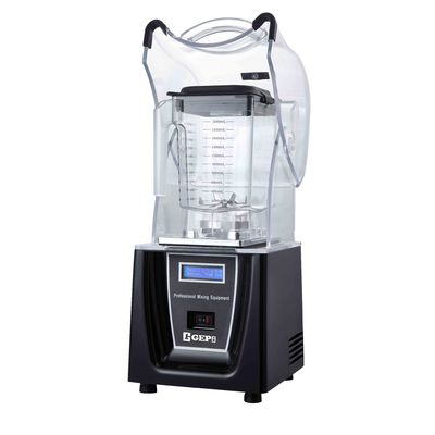 Professionele low noise smoothie blender met geluidsdekking en totale verplettering