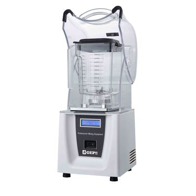 Professionele low noise smoothie blender met geluidsdekking en totale verplettering