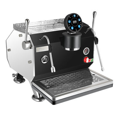 Commerciële semi-automatische programmeerbare espresso-koffiemachine met Italiaans ontwerp