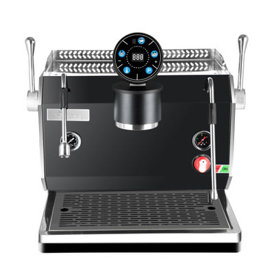 Commerciële semi-automatische programmeerbare espresso-koffiemachine met Italiaans ontwerp
