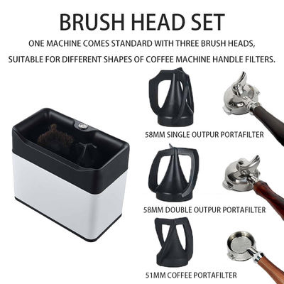 Professionele koffie-theetools Portafilter Cleaner voor 51-58mm Coffee Portafilter