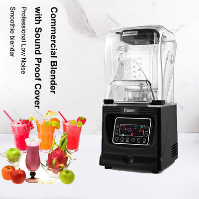 Maximaliseer uw smoothieverkoop met Gepu 1800W commerciële blender en geluidsdichte hoes
