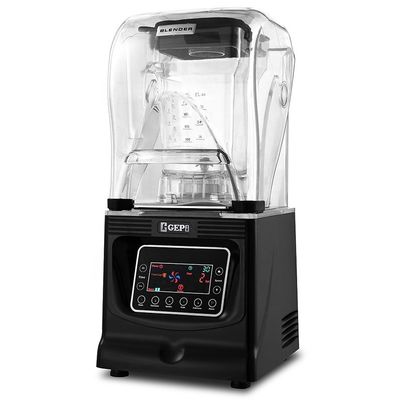 Maximaliseer uw smoothieverkoop met Gepu 1800W commerciële blender en geluidsdichte hoes