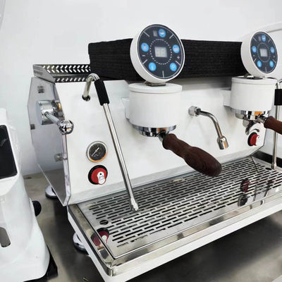 220V Gep professionele semi-automatische dubbele groep espresso koffiezetapparaat voor koffie