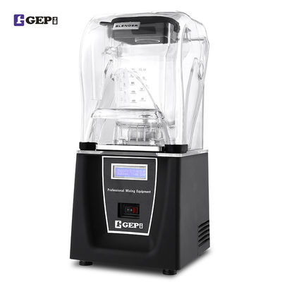 Totale verplettering functie 1800W smoothie blender met geluidsdichte dekking voor sterke kracht