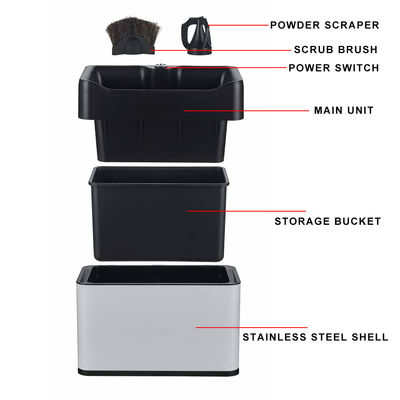 Makkelijk te maken 58 mm automatische koffiehandvatselreiniger voor espresso koffie Portafilter Grounds