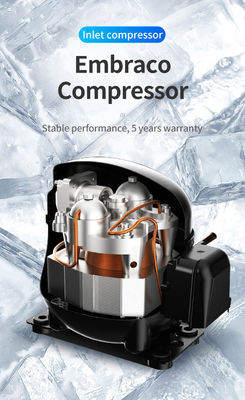 Gerelateerd aan grondstoffen Bingsu scheer-ijs-sneeuwmachine met lage geluidscompressor