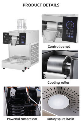 Commerciële sneeuwvlokje ijsmachine Automatische productie met directe elektrische luchtpot