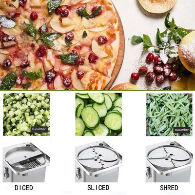 Roestvrij staal groenten- en fruitknipper 3 in 1 mandoline slicer voor commerciële keuken