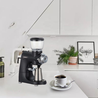 Aluminium behuizingsmateriaal Verstelbare elektrische espresso koffiefreesmachine voor winkel en huis