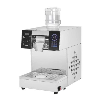 Snelle productie sneeuwvlokje ijsmachine met lage geluidscompressor 1300W elektrisch automatisch