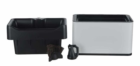 Gep Professionele Elektrische Espresso Knock Box Automatische Koffie Portafilter Reiniger Metaal