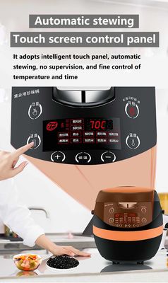 Commerciële Tapioca Pearl Cooker 8L Volledig Automatische Boba Milk Tea met App-Control