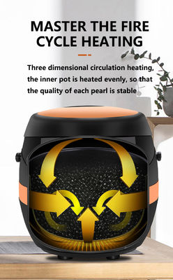 Commerciële Tapioca Pearl Cooker 8L Volledig Automatische Boba Milk Tea met App-Control
