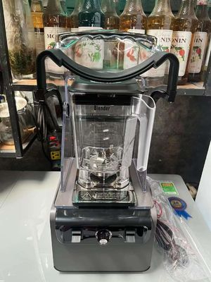 8 snelheidsinstellingen aangepast logo commerciële blender voor smoothie machine