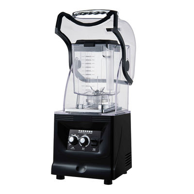2.0L commerciële smoothie blender met variabele snelheidsfunctie en geluidsdichte cover