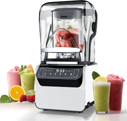 Professionele apparatuur van de koffiewinkel Krachtige smoothie blender met geluidsdichte hoes