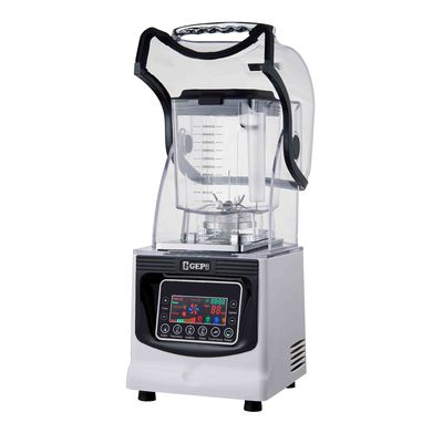 Professionele voedselverwerkende blender met 8 mm dikke geluidsdichte dekking en 220 V spanning